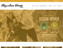 Tablet Screenshot of bayareaderby.com